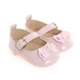 thumbnail image 3 of Yoyauz Baby Girl Mary Jane Shoes Anti Slip Rubber Sole Ballet Slippers Princess Dress Wedding Shoes Newborn Kids Shoes Toddler Shoes（0-12 Month）, 3 of 6