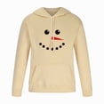 thumbnail image 1 of Hommes Décontracté Imprimé de Noël Pull à Manches Longues Sweat à Capuche, 1 of 5
