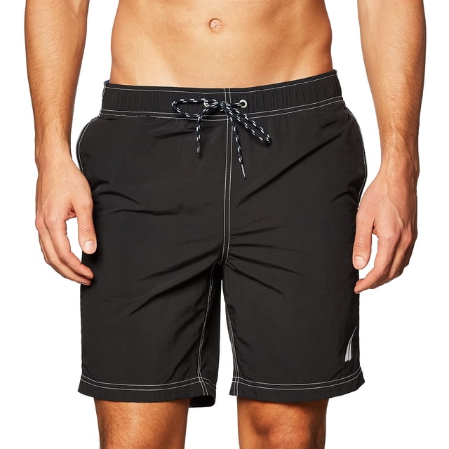 Bañador Nautica Solid Quick Dry Classic Logo para hombre