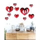 thumbnail image 4 of 80 Piezas Colgante de Amor 3D DecoracióN de Boda del DíA de San ValentíN Colgante DecoracióN del Hogar, 4 of 5