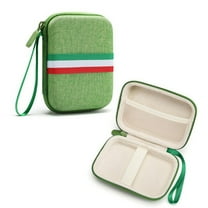 BLEEUS Portable Carrying Case For Miyoo Mini Plus/anbernic Rg35xx/rg35xx Plus (Green)Game Accessories
