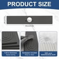 thumbnail image 2 of YSTIANN Diatomite Faucet Mat for Kitchen & Bathroom Sinks - Super Absorbent Fast Drying Stone Sink Tray, Prevents Moisture Buildup, Keeps Countertops Dry, Splash Guard AZ78-6302, 2 of 7