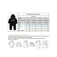 thumbnail image 4 of LAPAKIDS Newborn Baby Boy Long Sleeve Hooded Romper Jumpsuit Bodysuit Outfits Clothes 3-6 Months, 4 of 7
