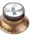 thumbnail image 3 of 4 Pcs Of Set Gold Guitar Top Hat Knobs Volume Buttons For Guitar Lovers, 3 of 9