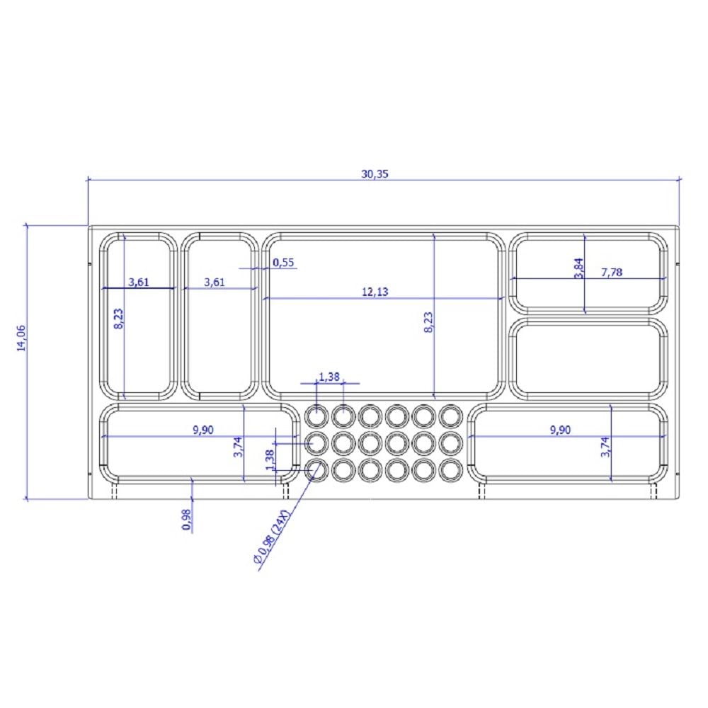 3M Command™ 17628D Primer Bathroom Shelf, Furniture & Home Décor