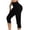 *Black, variant on VBVC Women's High Waist Capri Yoga Pants,Ladies Butt Lifting Trousers,Stretchy Workout Leggings For Women,Pink,S-2XL