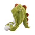 thumbnail image 1 of Sombrero de peluche con orejas saltonas para hombre y mujer Verde, 1 of 9