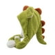 thumbnail image 1 of Gorro de peluche con orejas móviles Yuyangstore diseño de dragón para adultos Año Nuevo chino Verde, 1 of 8