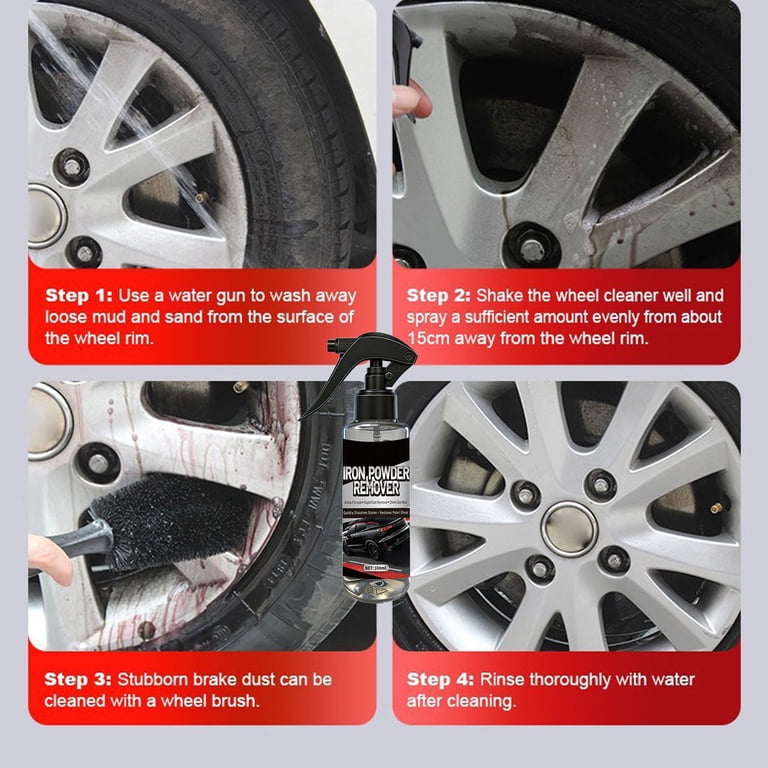 Garage Bulls Iron Remover & Wheel Cleaner – Non-Acid, 7.6 Oz