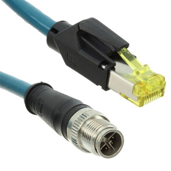 1203410507 Cable Assembly Circular 08 pos Male to RJ45, 8p8c 49.21' (15.00m), 120341-0507