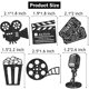 thumbnail image 3 of Cupcake Toppers LUCKYQUBE con tema de cine, paquete de 48 unidades, purpurina, 3 of 8