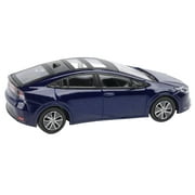 2023 Toyota Prius Reservoir Blue with Black Top and Sun Roof and Sun Roof 1/64 Diecast Model Car by Paragon Models