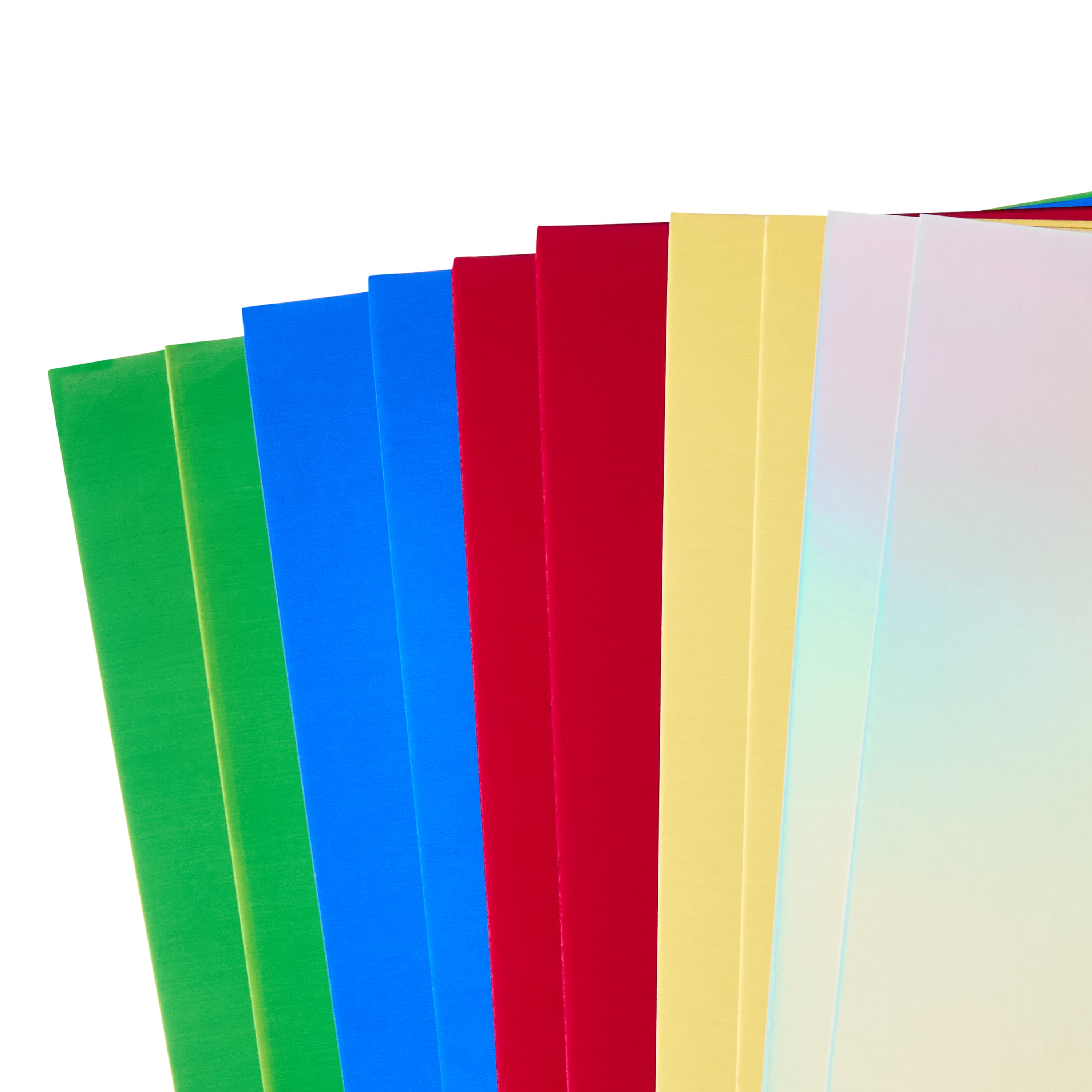 (3 pack) Pen+Gear Assorted Metallic Mini Poster Board, 12" x 14", 10 Count