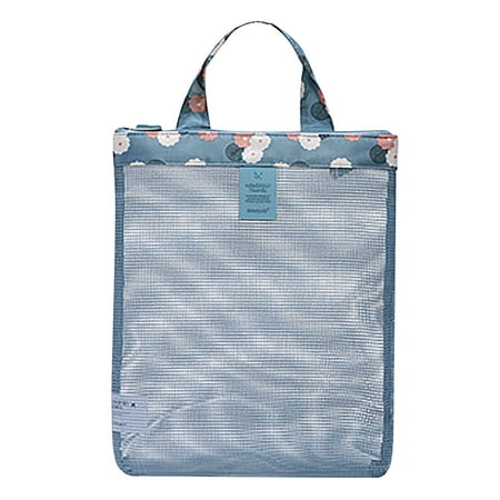 

Chaolei Home Textile Storage Outdoor Mesh Beach Bag Outdoor Travel Bag Shoulder Beach Mesh Bag Beach Bag for Organizing Bedroom Closet Clothing Comforter Organization