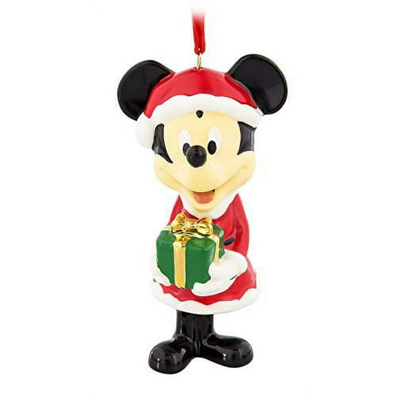 Disney Figure Santa Mickey Mouse Bell Ornament