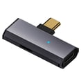 thumbnail image 4 of Divisor USB-C 2 en 1 PD 100W para iPhone 15/Series Galaxy S21/S20 (gris), 4 of 5