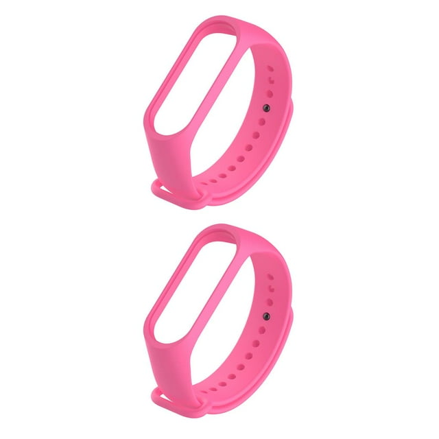ZLight Ceintures de Bracelet Intelligentes Bracelets de Montre Intelligente Accessoires de Remplacement pour Mi Band 3/4 Type 12 2ensemble