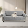 thumbnail image 2 of CHOK 100% Waterproof Sofa Cover Machine Washable Couch Cover Non Slip Furniture Protector Slipcover for Dogs  Children  Pets  Oversized Sofa  Brown, 2 of 8