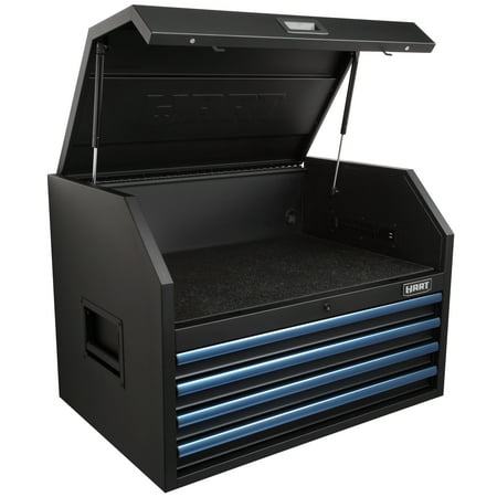 Hart 4-Drawer Steel Tool Chest Power Strip for Tool Storage