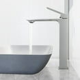 thumbnail image 3 of VIGO Concreto Stone Rectangular Vessel Bathroom Sink and Vessel Faucet in Chrome, 3 of 11