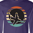 thumbnail image 4 of Inktastic Airplane Trip Vintage Travel Long Sleeve T-Shirt, 4 of 5
