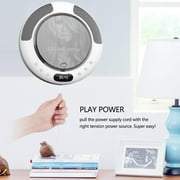 Portable CD Player with Bluetooth, FM Radio, Wall Mounted and Desk Stand CD Music Player Home Audio Boombox with Remote Control, Built-in HiFi Speakers, Support CD, USB, AUX Input/Output