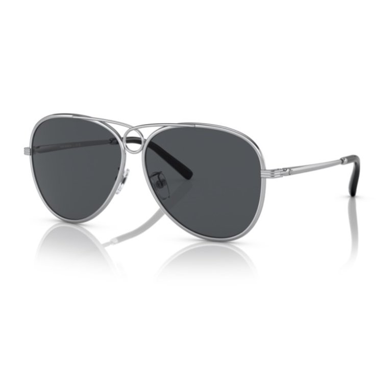 Tory Burch Aviator Black/Silver Sunglasses Tory Burch Aviator Sunglasses | Shopbop main image 3