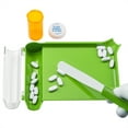 thumbnail image 2 of Right Hand Pill Counting Tray with Spatula (Light Green - Stainless Steel Spatula), 2 of 6