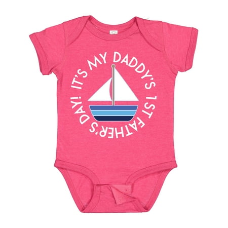 

Inktastic First Fathers Day Baby Outfit Gift Baby Boy or Baby Girl Bodysuit