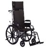 Invacare - Tracer SX5 - Recliner Manual Wheelchair - Desk-Length Armrest with Swing Away Footrest - 18" x 16" Seat