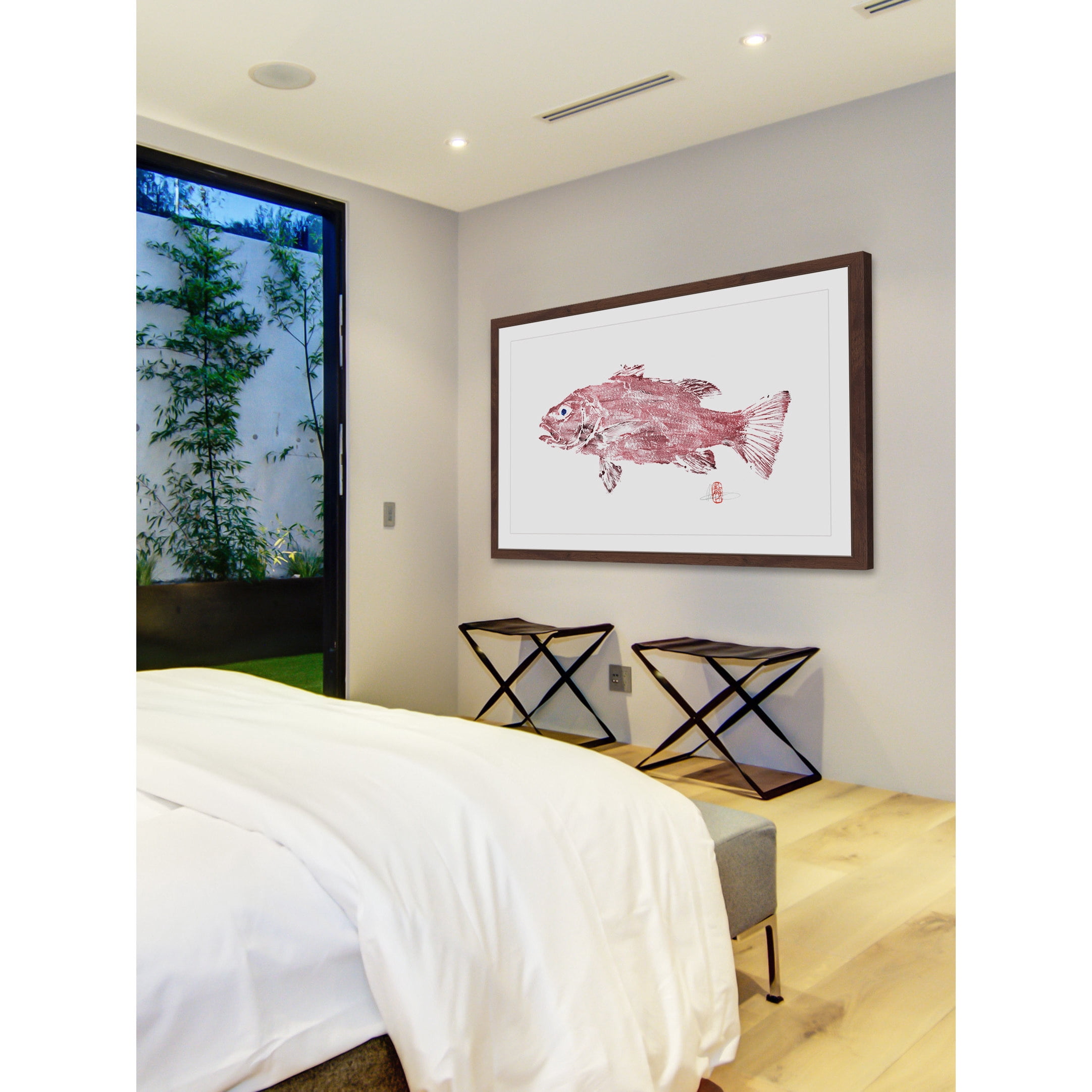 "Cubera Snapper" Framed Painting Print