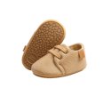 thumbnail image 4 of Gureui Kids Baby Boys Girls Lace Up Sneakers, Autumn Soft Sole Infant Moccasins, Newborn Anti-slip First Walkers Shoes, 4 of 6