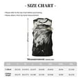 thumbnail image 4 of Sikiie Ink Style Bald Eagle Basketball Jersey Reversible Men's Mesh Athletic Sports Shirts Training Practice S-4XLLarge, 4 of 6