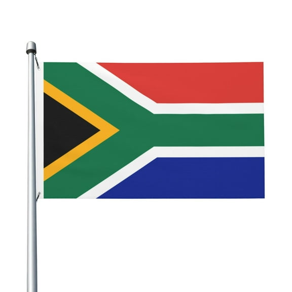 South African Flag Flag Double Sided Printed 3x5 Ft Flag Banner Suitable For Yard Outdoor Party Decorative