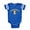 Royal Blue, variant on CafePress - Sadorable - Cute Infant Baby Football Bodysuit