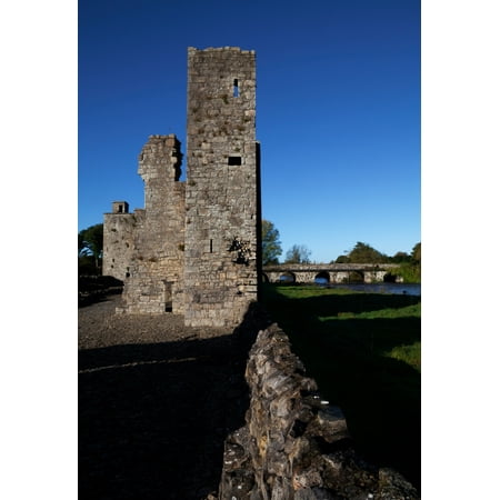 St John the Baptist ruins Trim County Meath Ireland Canvas Art -...