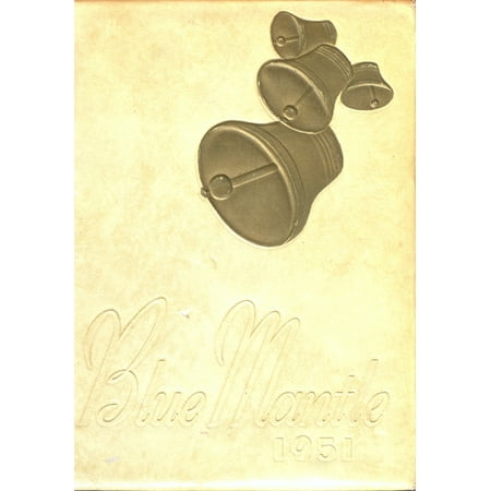 (Custom Reprint) Yearbook: 1951 St Marys High School - Blue Mantle Yearbook (Milford MA)