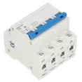 thumbnail image 1 of Low Voltage Air Switch, DZ47-63 C16 Modular Structure 4P Circuit Breaker AC 400V 16A PA66 Nylon  For Buildings Lighting System, 1 of 8