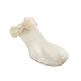 thumbnail image 2 of wsevypo Elegant Ribbed Bow Princess Socks for Toddler Girls, Suitable for Weddings, 2 of 6