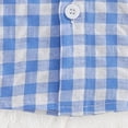 thumbnail image 6 of mgoYE Toddler Boy Clothes 4t Toddler Boy Easter Clothes Baby Boy Bunny Short Sleeve T Shirt Button Top Spring Summer Clothes(Blue,5-6 Years), 6 of 7