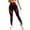 Red, variant on Gkeoshab Yoga Pants Women's High-Waist Color Block Yoga Pants - Seamless Tummy Control & Striped Design Workout Tights Blackish Green L