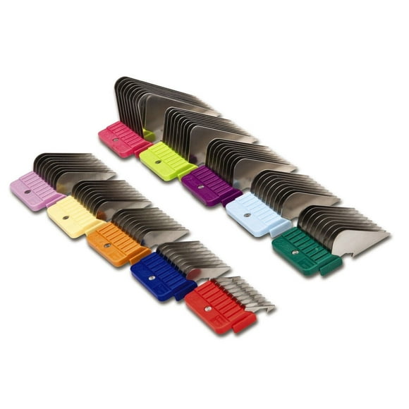 Genuine Oster 078936-100-000 10 Piece Stainless Steel Pet Clipper Guide Comb Kit