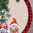thumbnail image 5 of Latrodar Christmas Tree Skirt 36 Inches Winter Snowflake Tree Skirts Red Elaborately Made Soft Christmas Tree Multicolor Home Essentials, 5 of 5