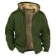 thumbnail image 1 of Chaquetas cargo amousa para hombre con forro polar sherpa, abrigo militar informal de invierno grueso y cálido, 1 of 3