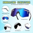 thumbnail image 3 of Kids Polarized Cycling Sunglasses, Uv400 Protection Adjustable Windproof Goggles Children Sport Sunglasses For Boys And Girls, 3 of 5