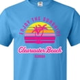 thumbnail image 4 of Inktastic Summer Enjoy the Sunshine Clearwater Beach Florida in Pink T-Shirt, 4 of 5