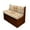 Bow Snowflake, variant on Yuyamidu Hummingbird RV Dinette Cushion Covers Floral Camper Cushion Slipcovers Stretchable Replacement Camper Dinette Seat Covers RV Sofa Slipovers Protection