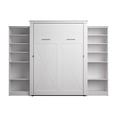 thumbnail image 2 of Bestar Key West Queen Murphy Bed with Closet Organizers (119W) - Engineered Wood, 2 of 13