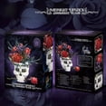 thumbnail image 6 of Remocguys Skull Roses Building Set Compatible with Lego Flower Botanical Collection Gothic Decor Kit for Adults Women 1376pcs, 6 of 6