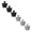 A 3PCS & B 3PCS, variant on YWIYIUD 6PCS 1.2x1.2x1.77 Inch Durable and Portable Bathtub Drain Plug Practical Tub Stoppers Replacement Parts Suitable for Bathroom Kitchen Drains Bathtubs and Laundry